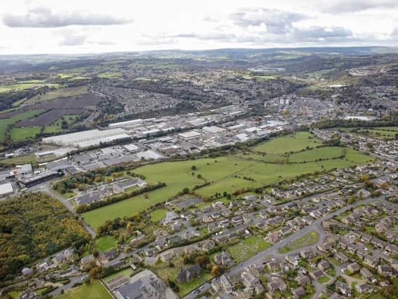 Land where the Clifton business park will be built