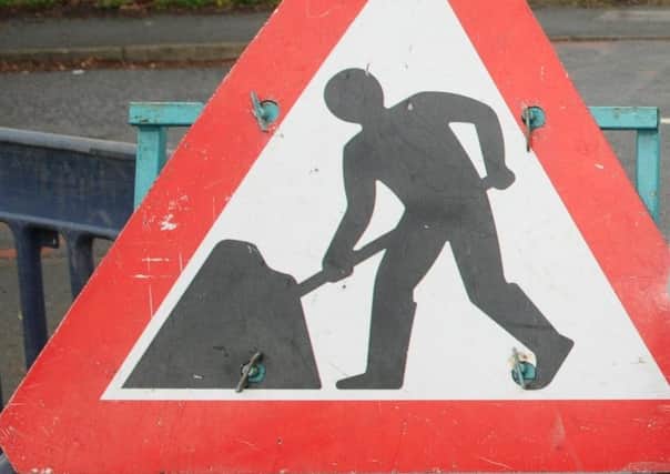 The roadworks are in place for a major Â£35,000 pipe upgrade in Brighouse