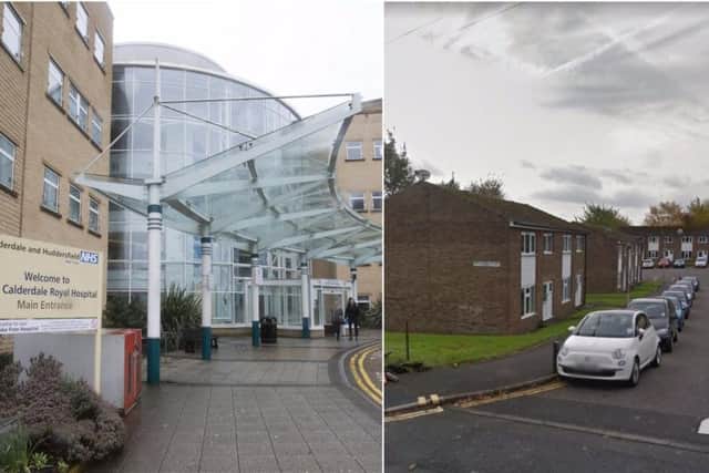 Proposed site in Dryclough Close for a new car park at Calderdale Royal Hospital
