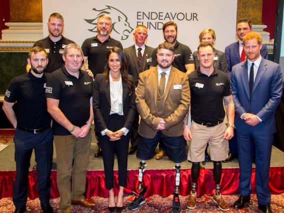 Ben Lee, a veteran from Halifax has won an Endeavour Fund Award in recognition of his scuba-diving achievements, at a ceremony attended by Prince Harry and Ms. Meghan Markle.