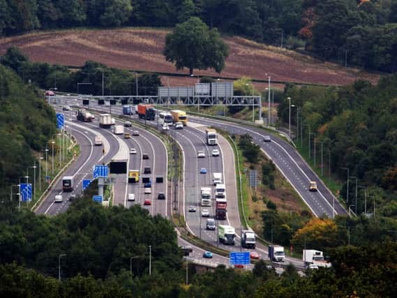M62 delays are expected during rush hour.