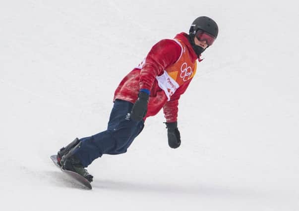 Jamie Nicholls at the Winter Olympics