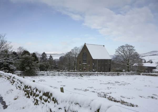 Calderdale in the Snow. Lumbutts Methodist Church.
