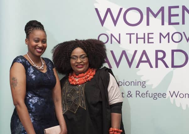 Florence Kahuro and Veeca Smith Uka at the Women on the Move Awards 2018