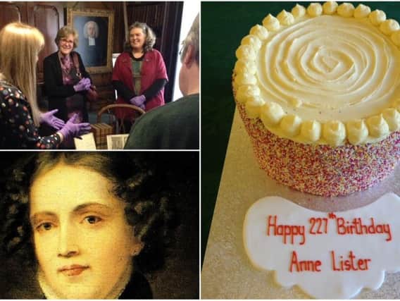 Birthday celebrations for Anne Lister (Pictures Calderdale Council)