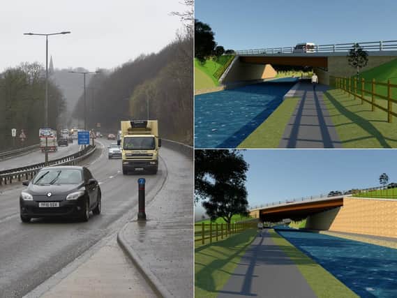 How the new bridge from Elland bypass to Stainland Road could look