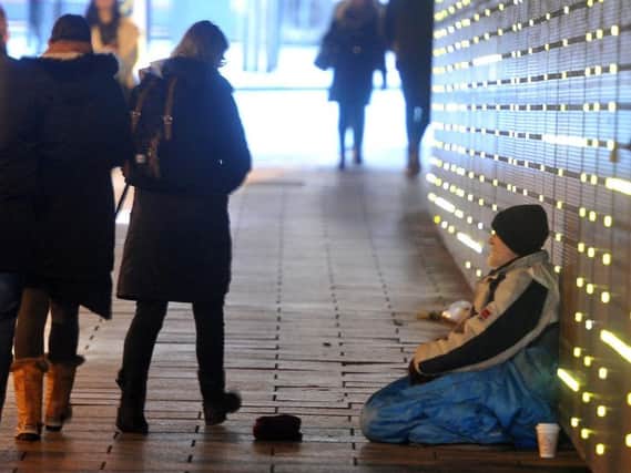 Street begging on the rise in Calderdale