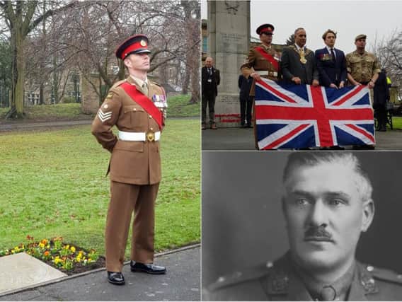 Honour to Brighouse's Colonel J. Forbes-Robertson