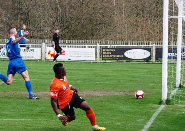 Toiwn v Prescot Cables

pic 2 Mohammed ibrahim scores towns second