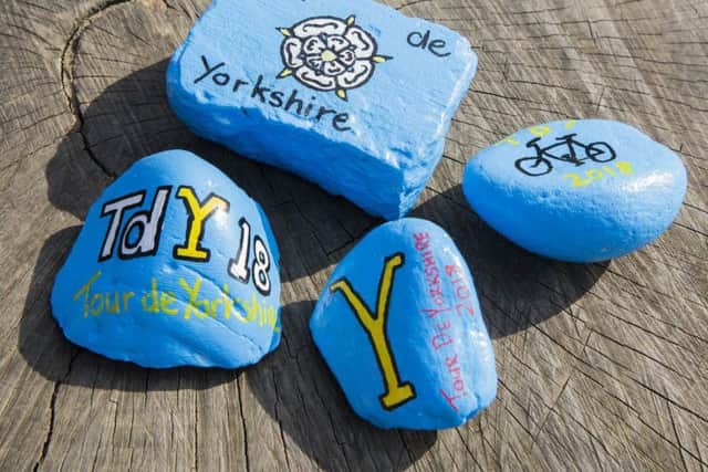Some of the TdY themed rocks