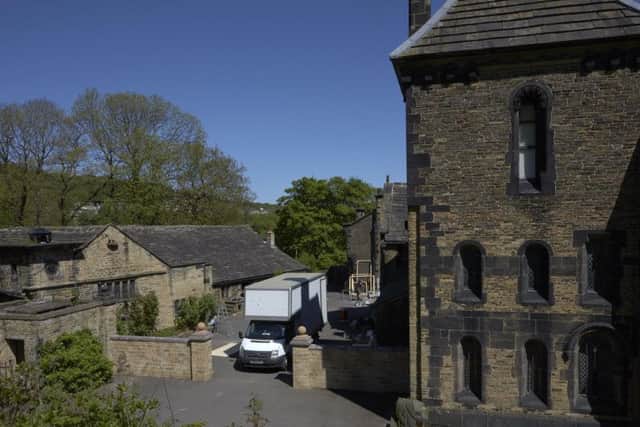 Film crews spotted at Shibden Hall