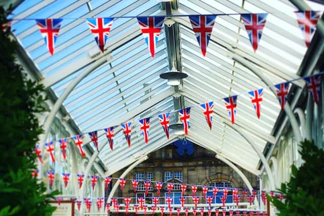 Bunting up: The Westgate Arcade is throwing on a party