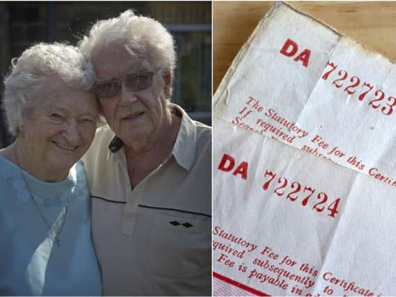 Colin Richardson and his wife Margaret have been married for 55 years.