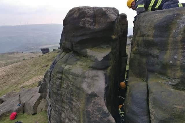 The sheep rescue in Todmorden