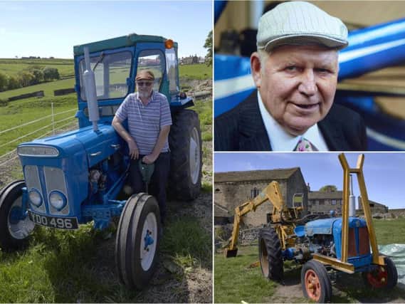 The farming equipment that is up for auction