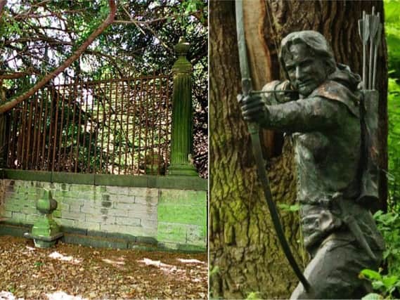 Robin Hood's 'grave' near Brighouse