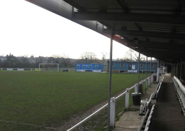 Brighouse Town's ground at St Giles Road, Brighouse